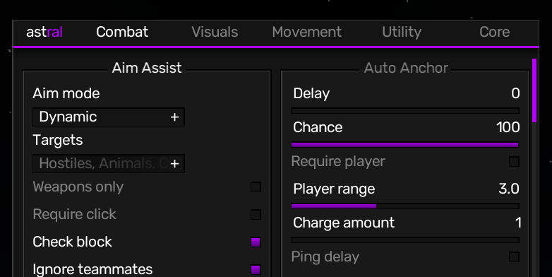 Astral's clickgui